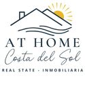 real estate agent logo At Home Costa del Sol