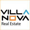 real estate agent logo VILLA NOVA REAL ESTATE