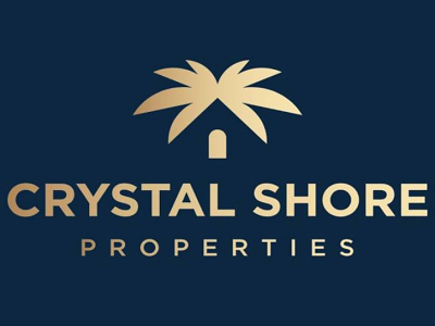 real estate agent logo Crystal Shore Properties