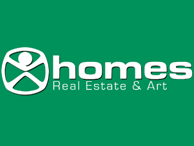 real estate agent logo Homes Inmobiliaria