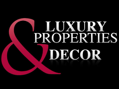 real estate agent logo Luxury Properties & Decor