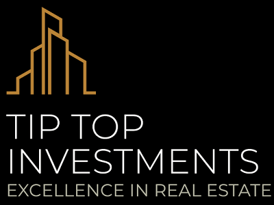 real estate agent logo Tip Top Investments